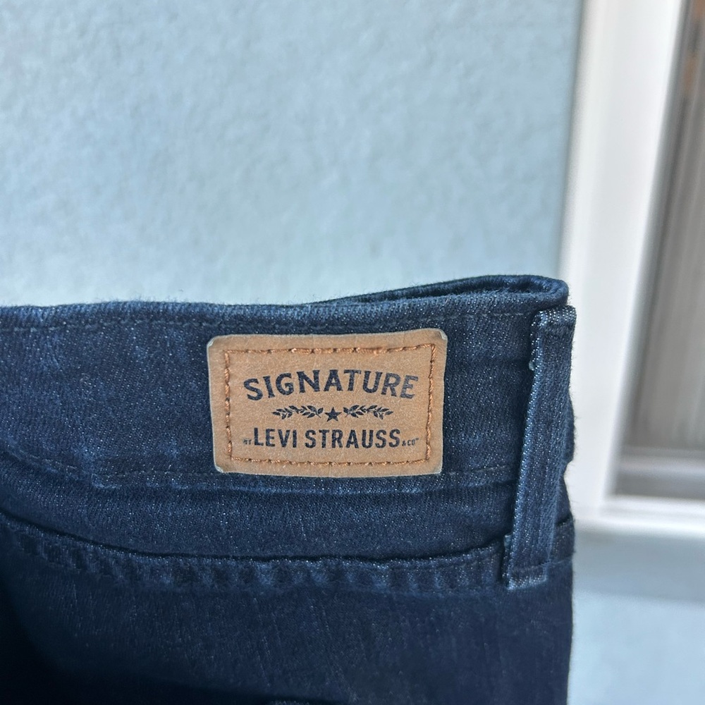Levi’s Strauss Signature Bootcut Denim Jeans *No Size Tag* Measures A Size 20/22 - Picture 4 of 4